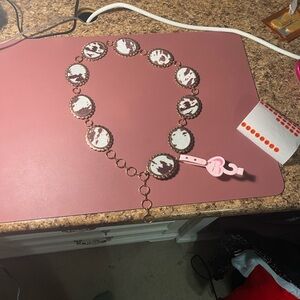 BELT 🤗🤗🤗Chic brown and White Women's Belt